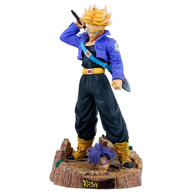 23CM/9" Dragon Ball Z Anime Figurine Trunks Figure Super Saiyan Trunk PVC Model