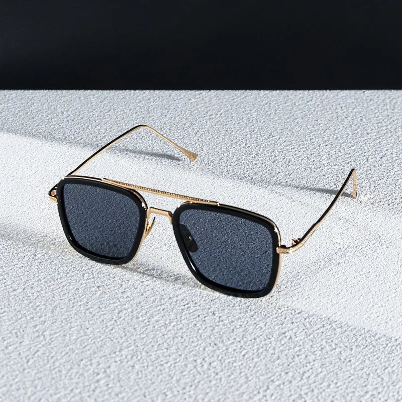 Men's Simple Fashion Trendy Men's Glasses European and American Fashion Retro Hong Kong Trend Style Suitable for Men and Women