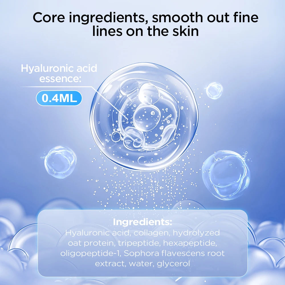 Microneedle Eye Patches Mask Korean Skin Care Hyaluronic Acid 1-20PCS for Dark Circle Eyes Mask Moisturizing Under Eye Gel Pads