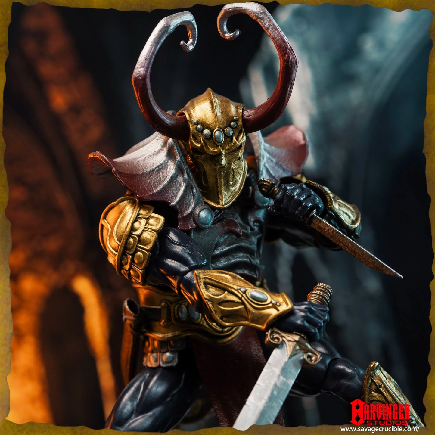 Harbinger Studios 1/12 7" Action Figure Savage Crucible Wave 2 Nashom Barbarian