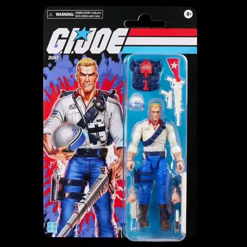 Original Hasbro G.I. Joe Classified Series Retro Cardback USA Duke Anime Figure Toy Collection Model