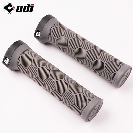 ODI MTB Bike Handle Bar Grips Lock-on Bicycle Cuffs Soft Folding Mountain Cycling Handlebar Grip Cover Bike Accessories