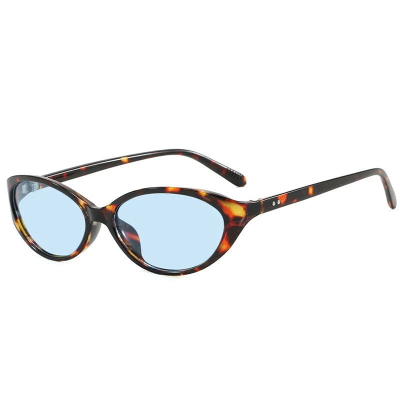 JNPCXI New Ins Popular Fashion Cat Eye Women Sunglasses Shades UV400 Retro Candy Color Men Sun Glasses