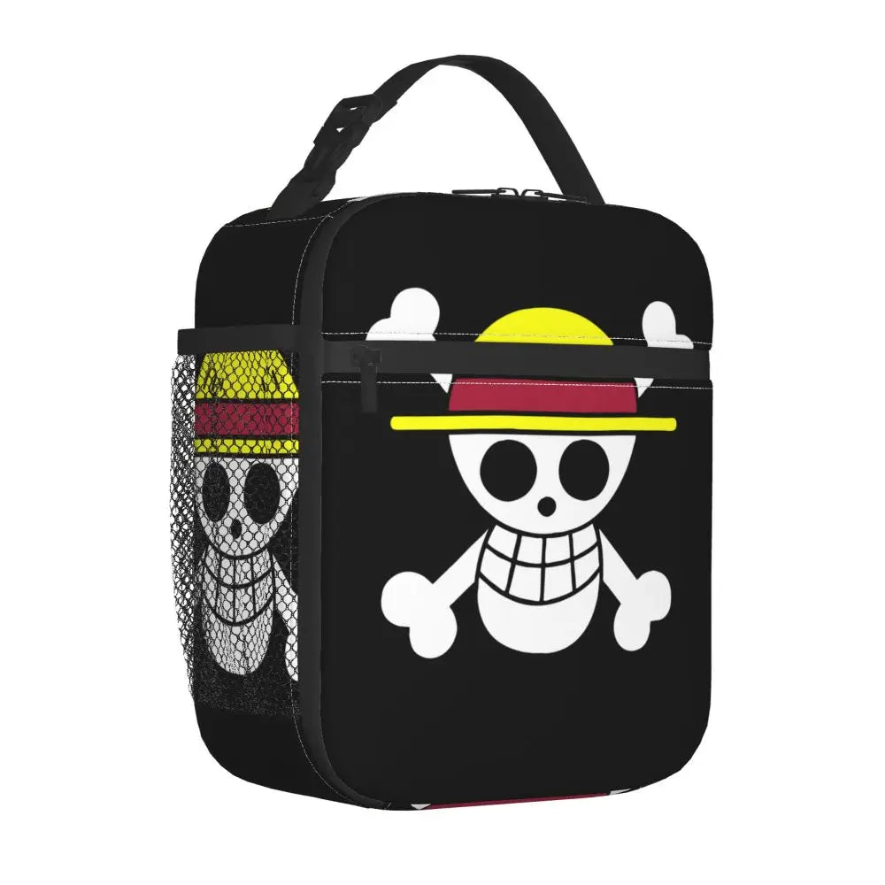 One Piece Monkey D Luffy Anime Insulated Lunch Thermal Bag Work School Bag M13