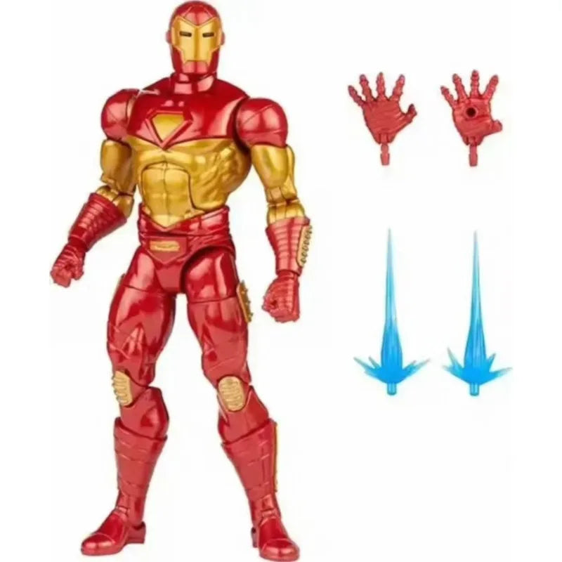 Original Hasbro Marvel Legends Series MODULAR IRON MAN Anime Figure Toy Model Collection