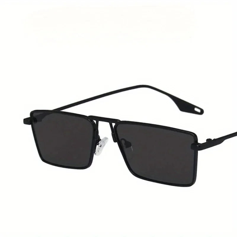 Light Green Metal Frame Glasses Small Frame Trendy Internet Celebrity Style Glasses Fashionable Glasses