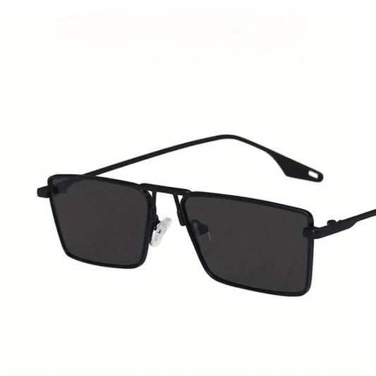 Light Green Metal Frame Glasses Small Frame Trendy Internet Celebrity Style Glasses Fashionable Glasses