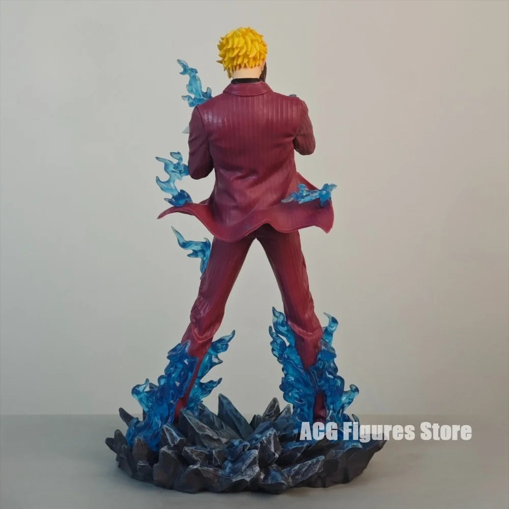 Special Offer25cm/9.84in Anime ONE PIECE Figure Sanji Action Figures Pvc Statue Desktop Ornamen Collection Mol Toys GiftsFigure