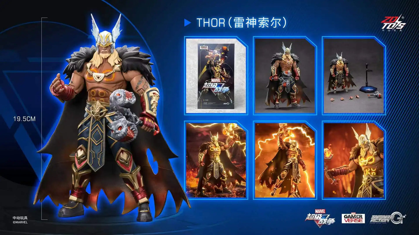 ZD Toys Deadpool & Wolverine Action Figure ZD Original 1/10 X-Men Limited Ed