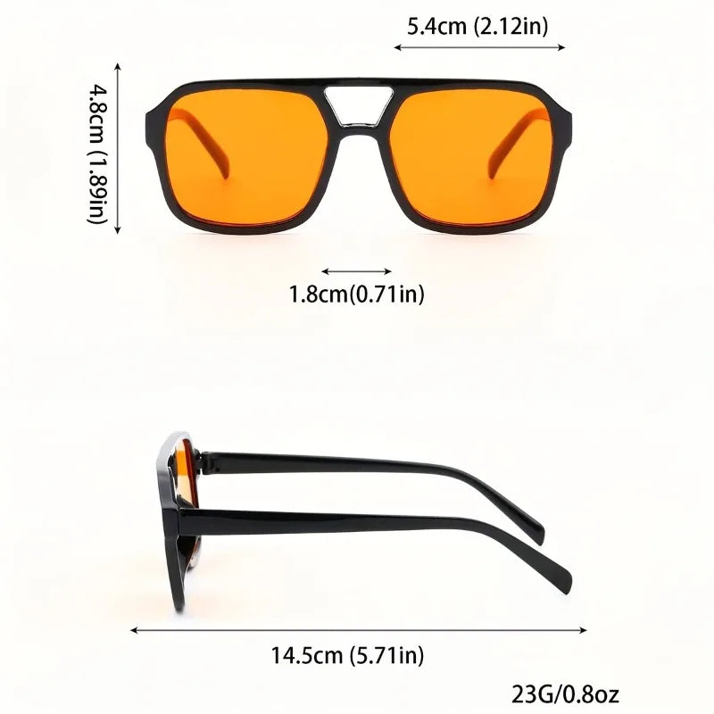 1 Pair of Women's Fashionable Glasses with An Eternal Retro Style Suitable for Dressing and Matching in Various Places