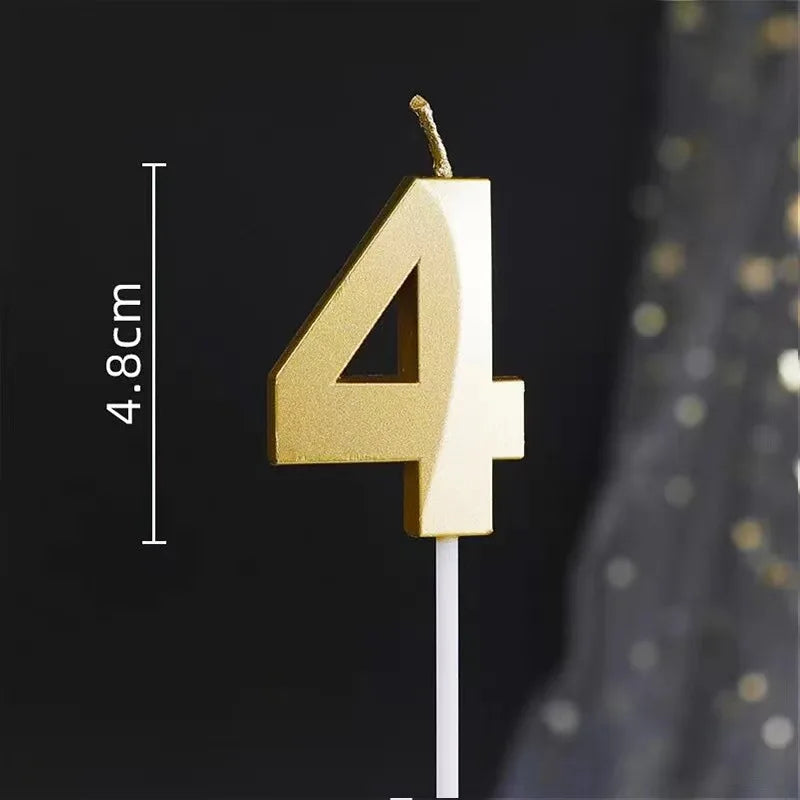 1pc Age Number Candle, Birthday Cake Candle, Creative Party Event Celebration Anniversary Cake Decoration