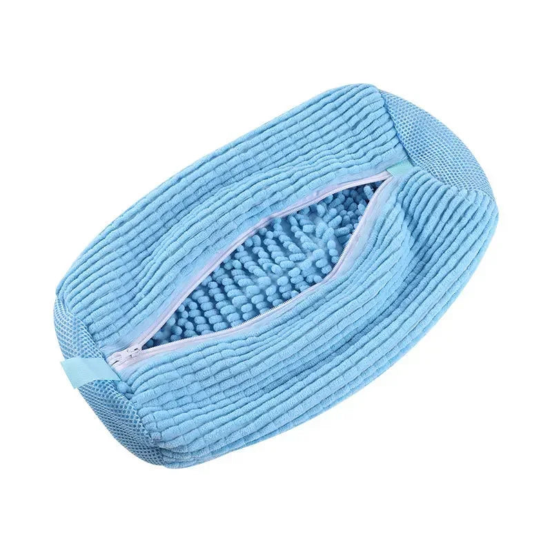 2/1PCS Shoe Washing Bag Washing Machine Laundry Bags with Zipper Closure Shoes
