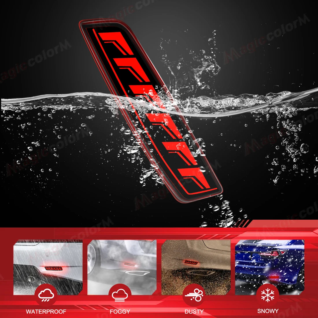 For Toyota Corolla Altis 2014 2015 2016 2017 2018 For Lexus GS250 ES250 Car Rear Bumper Reflector Lights Turn Signal Brake Lamp