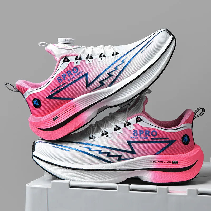 Running Shoes Marathon Men Sports Speciality Carbon Board Breathable Lightweight Women's Comfortable Athletic Nonskid Sneakers ﻿