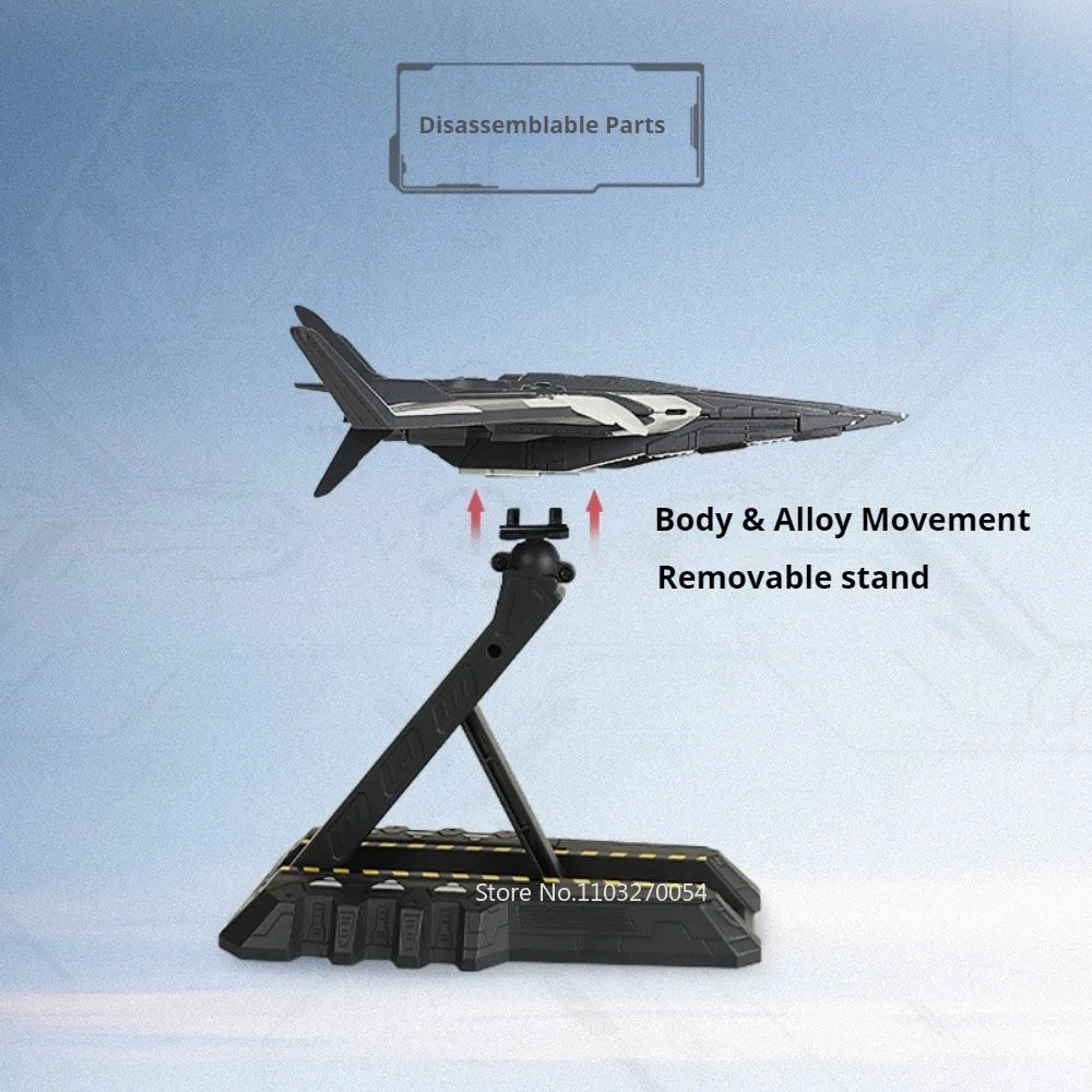 1:1500 1:3000 Luan Niao Strategic Aerospace Mother Ship Alloy Diecast Toys Models Car Detachable Bracket Rotate Collectors' Gift