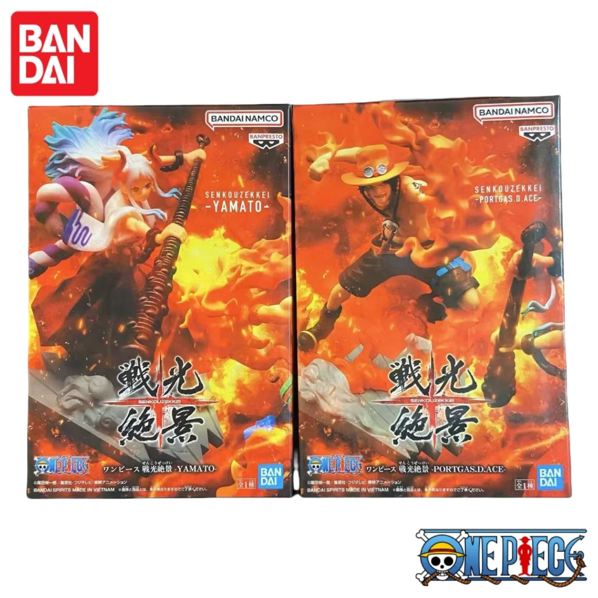 Special OfferIn Stock Original Bandai Anime One Piece Portgas D Ace Kaidou Daughter Yamato Pvc Action Figure Mol Collectible Toy