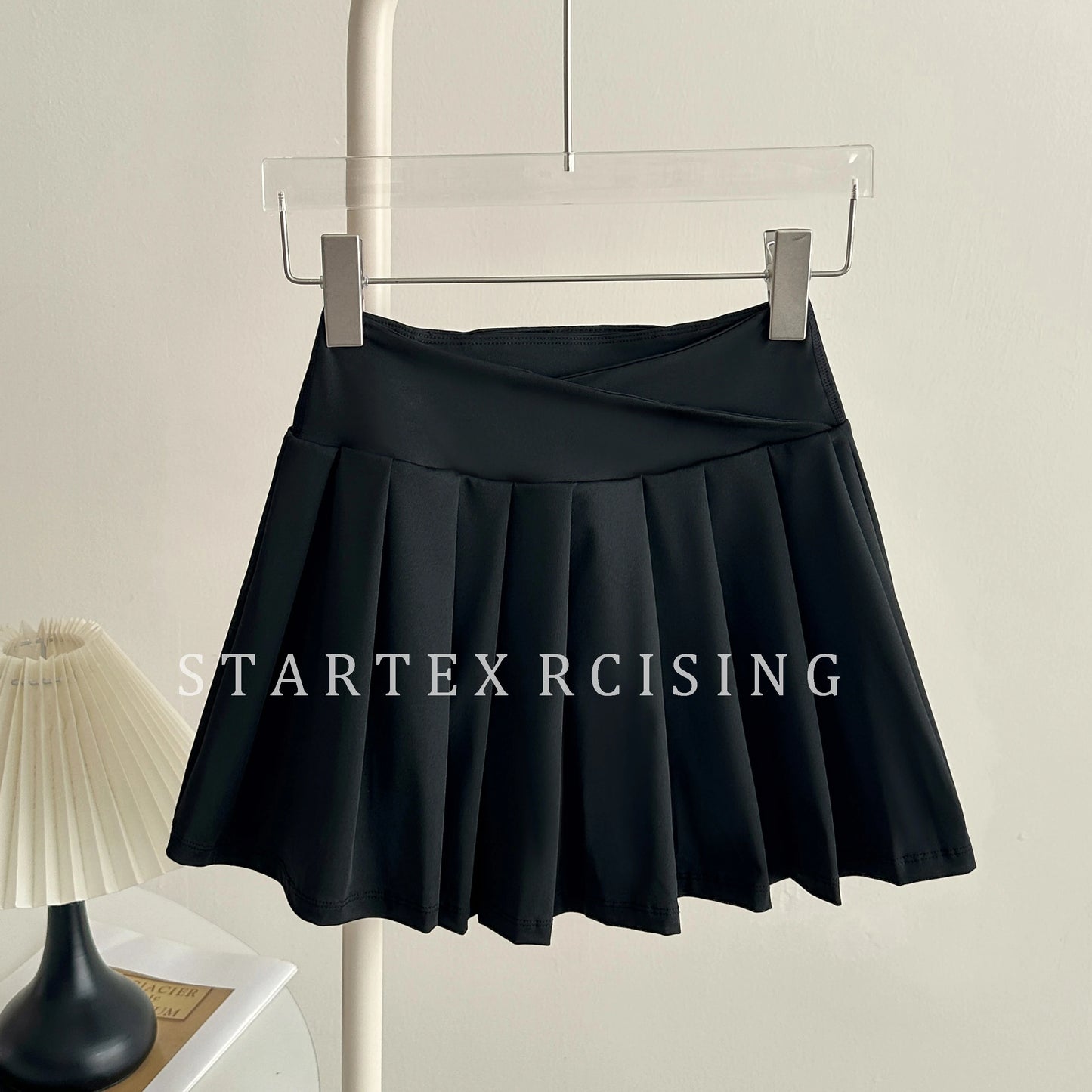 High Waist Pleated Tennis Skort Women Anti Exposure Built In Shorts Quick Dry Mini Skirt Yoga Running Golf Casual Skirts