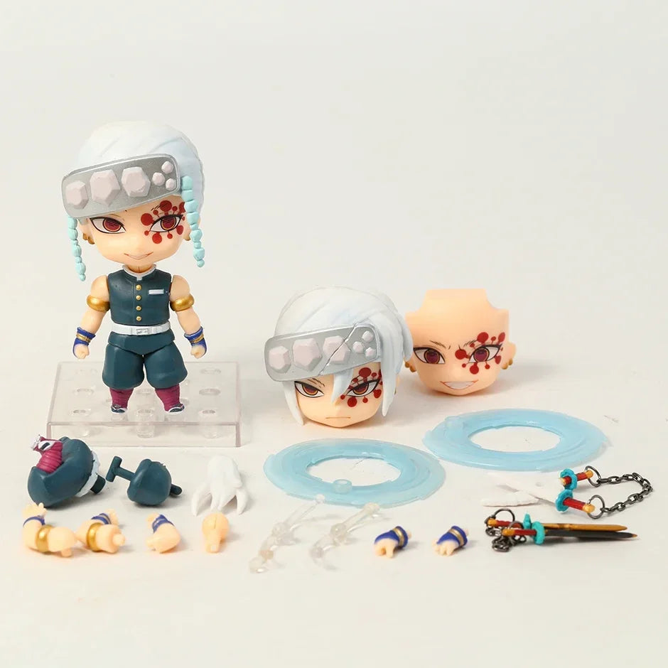 New 1830 Tengen Uzui  Gotouge Manga Series Demon Slayer Action Figures
