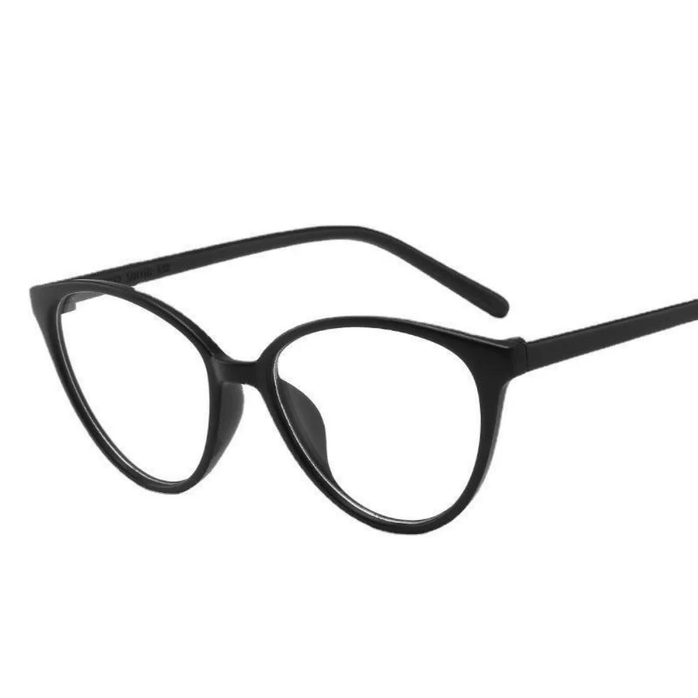 Anti Radiation Eyeglass Cat Eye Blue Light Blocking Glasses Replaceable Lenses Trendy Vintage Fashion Eyewear