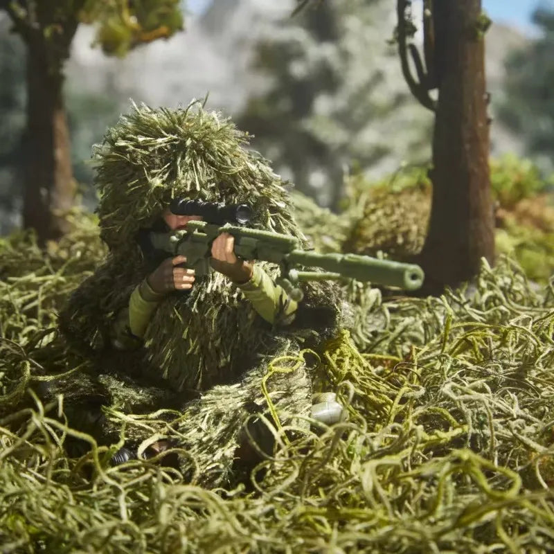 Original Hasbro G.I. Joe Classified Series 60th Anniversary Action Marine Sniper Action Figure Collection Toys Ornaments