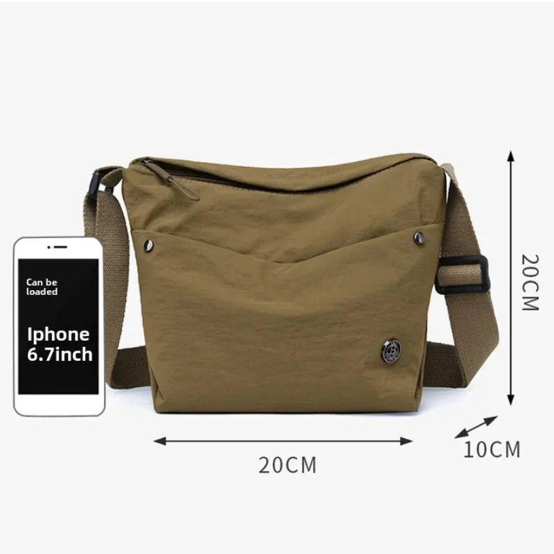 New Fashionable Women's Bag Lightweight Nylon Crossbody Bag for Women Female Shoulder Bags Trend Designer Handbags Tote 2026