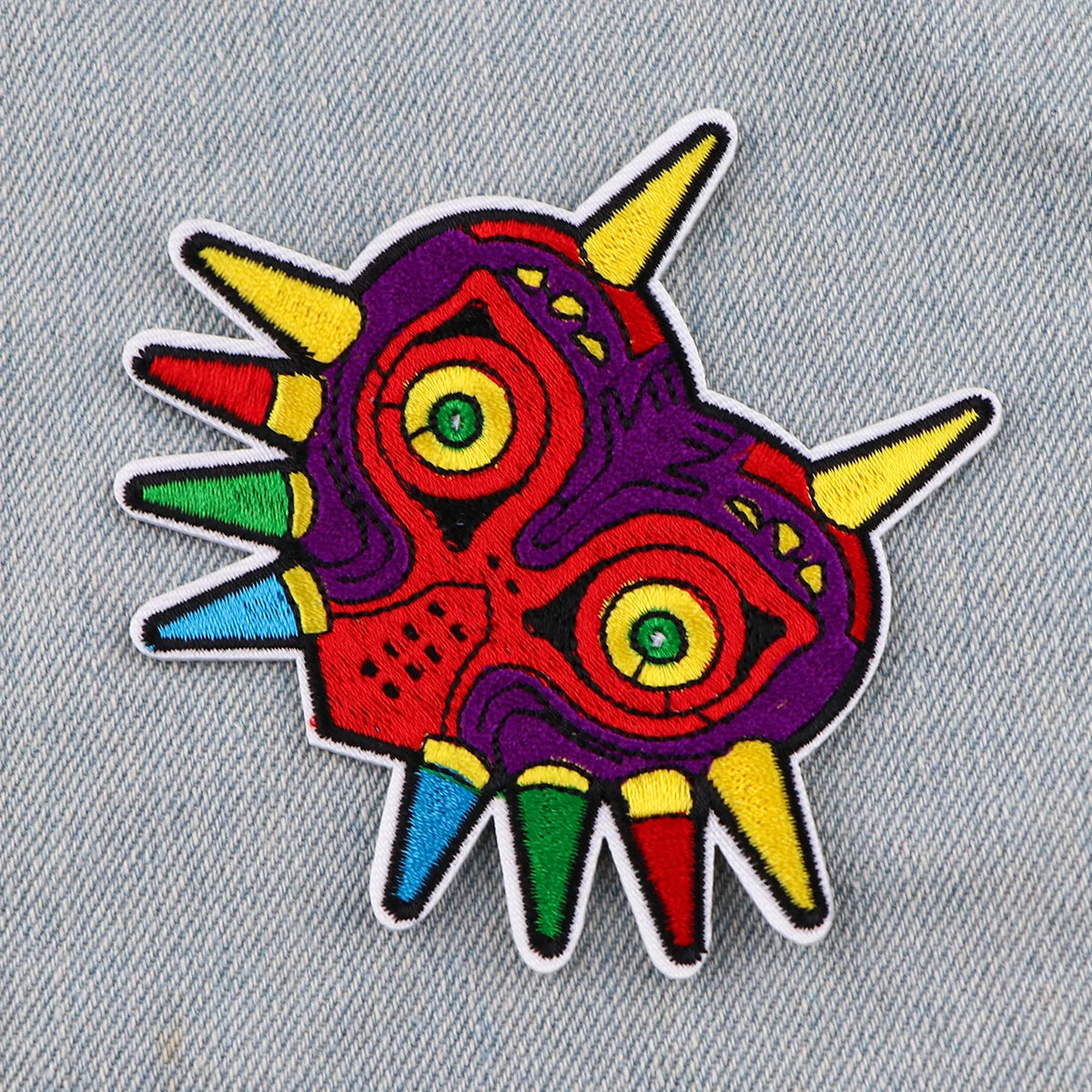 AD2683 Cartoon Game Owl Patch Embroidered Iron On Patches For Clothing Sewing Sticker Clothes Badges DIY Appliques