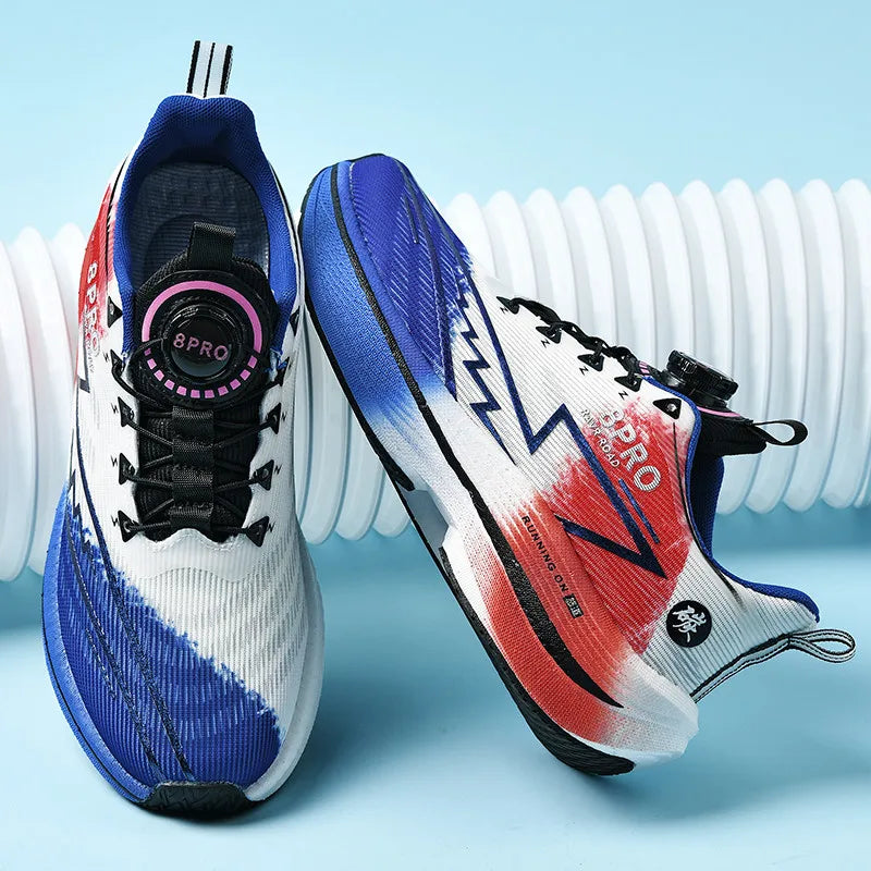 Running Shoes Marathon Men Sports Speciality Carbon Board Breathable Lightweight Women's Comfortable Athletic Nonskid Sneakers ﻿