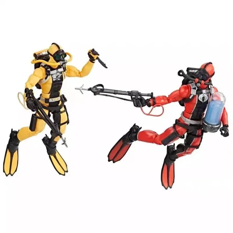 Original Hasbro G.I. Joe Classified Series 169 G.I.JOE DIVER VS. COBRA DIVER Anime Figure Toys Model Collection