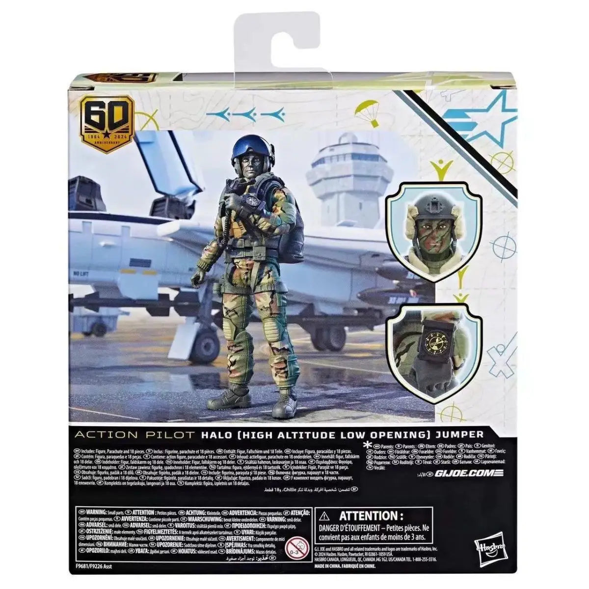 Original G.I Joe Classified Series 60th Anniversary Marine Sniper Action Figure