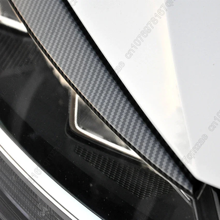 For VW GOLF 7 7.5 VII MK7 MK7.5 GTI R GTE GTD 2013-2020 Headlights Eyebrow Eyelids Stickers Trim Cover Body Kit Gloss Blcak