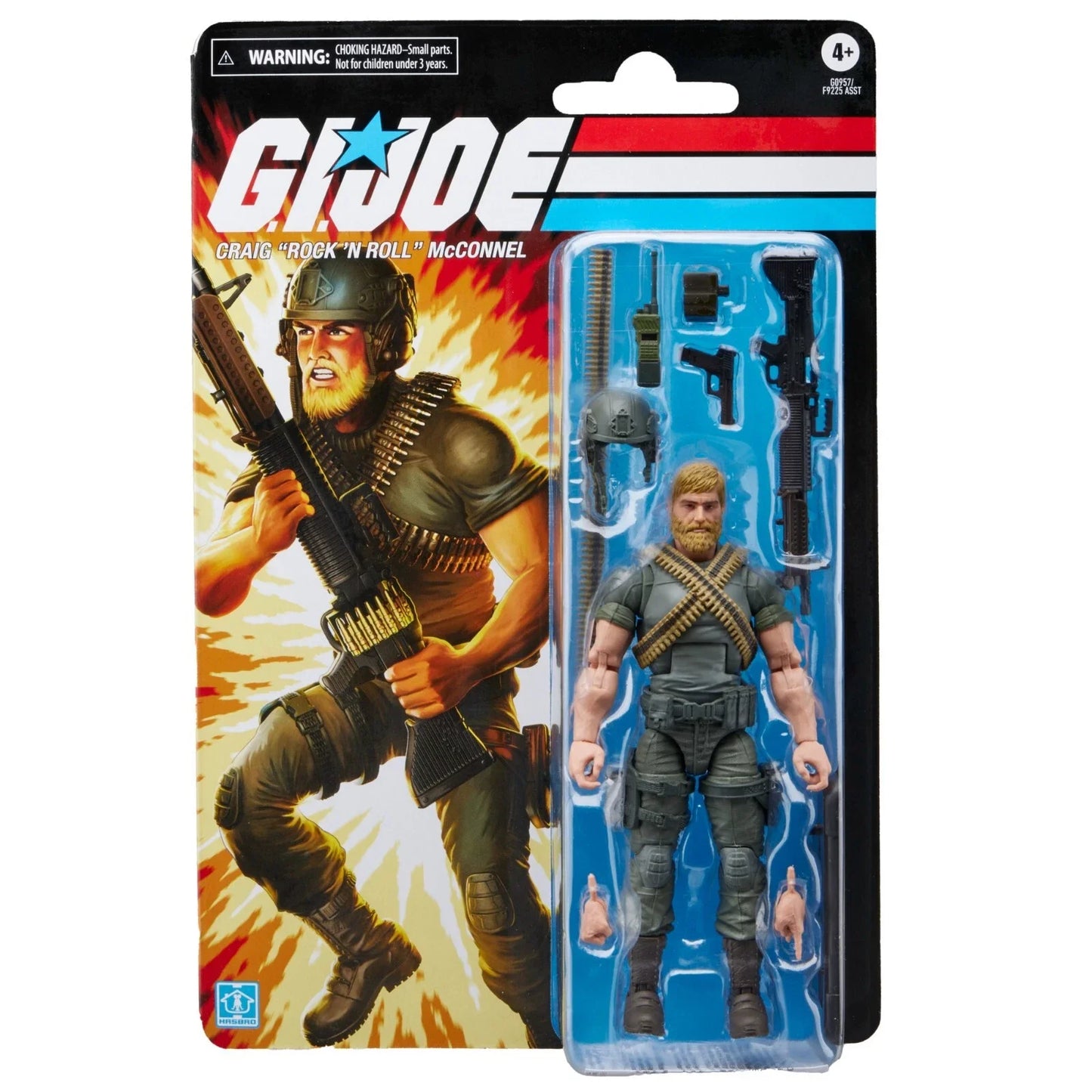 G.I. Joe Classfied Series Retro Carback 6" Beach Head Action Figure Model