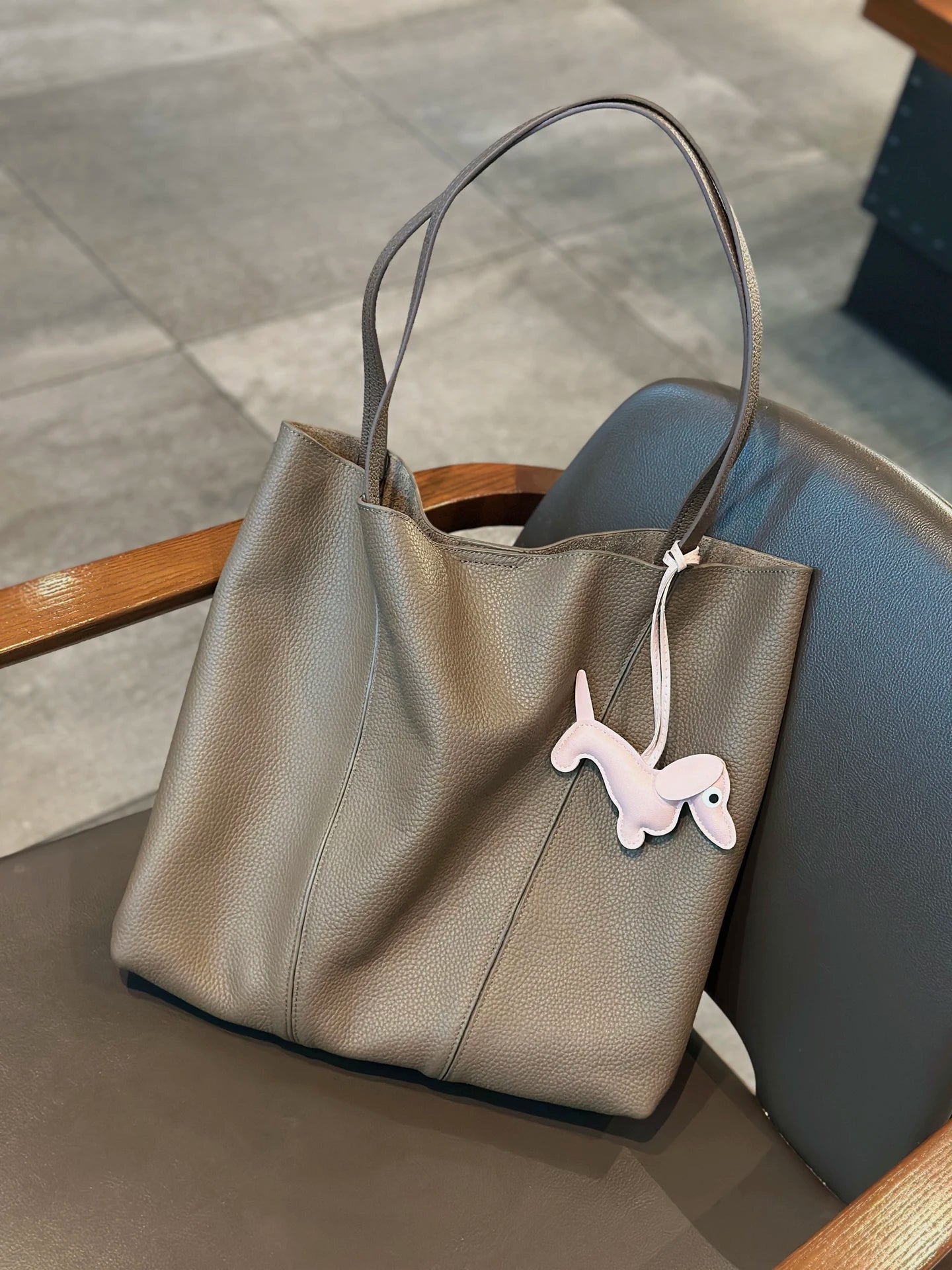 Women's Natural Cow Genuine Leather Tote bags Female Top-grain Leather Crossbody Bag Ladies Multiple Large Capacity Handbags