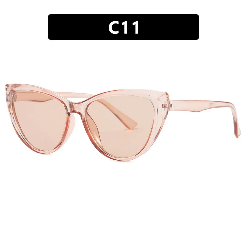 JNPCXI New Fashion Cat Eye Women Glasses Frame Clear Anti Blue Light Optical Eyewear Computer Glasses