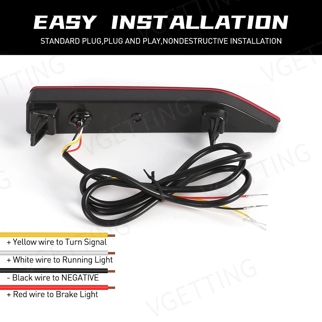 For Toyota Veloz 2021 2022 2023 LED Rear Bumper Reflector Lights Auto Brake Warning Dynamic Turn Signal Lamp Car Accessories 12V