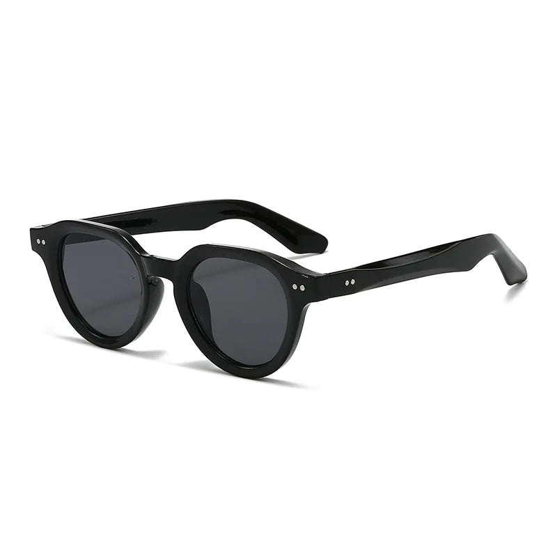 JNPCXI New Fashion Sunglasses Men Women Brand Designer Rives Casual Travel Sun Shades UV400 Suitable Oval Glasses