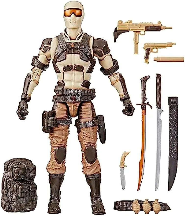 GI JOE Classified Series 92 Desert Commando Snake Eyes Action Figure Model