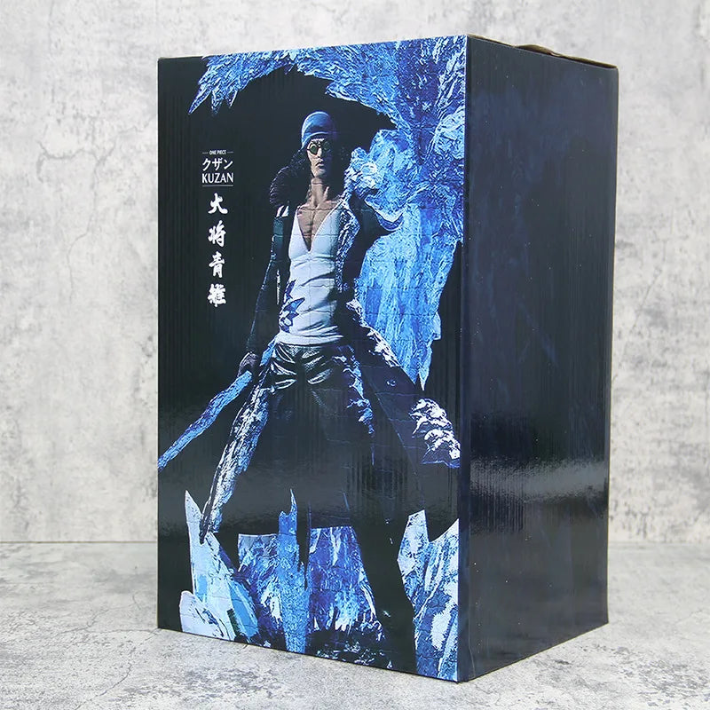 15.4" One Piece Kuzan Standing Position Big Player Anime Figure Model Collection