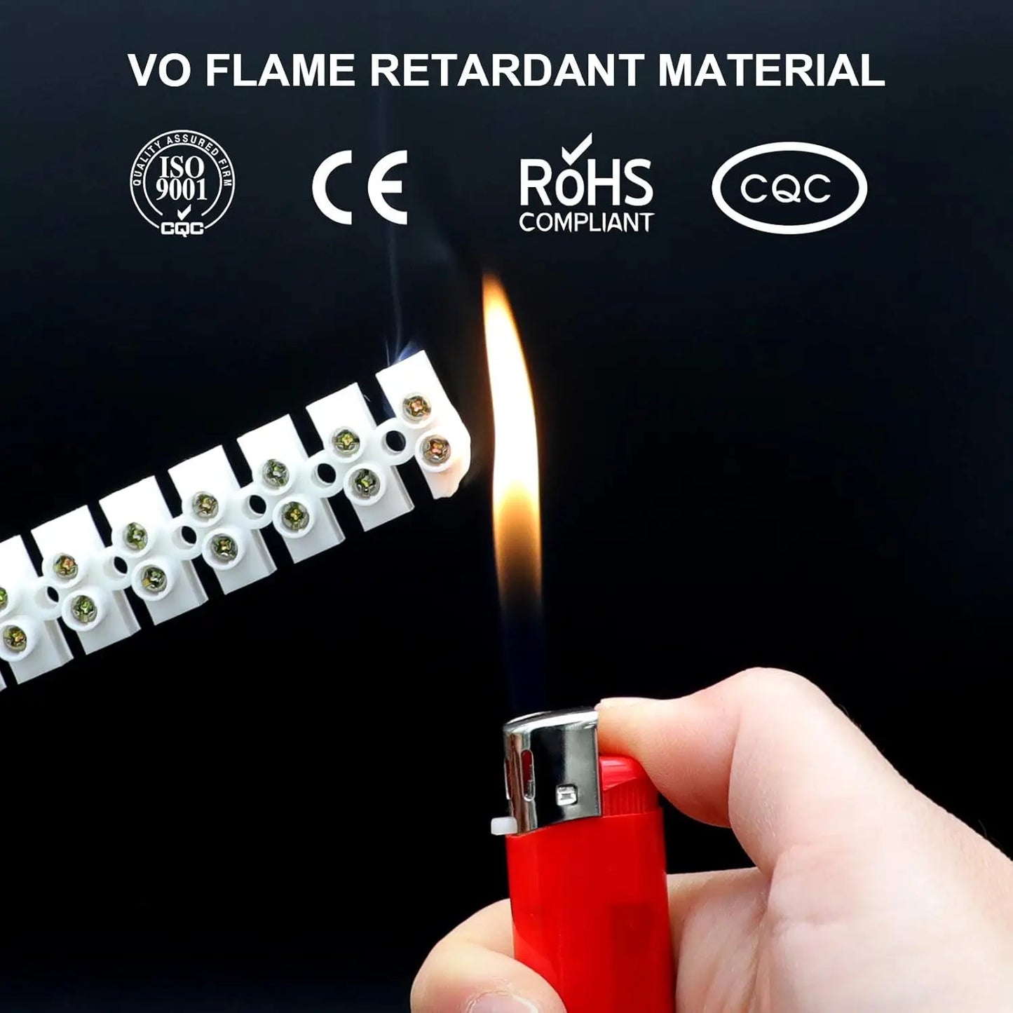 10 Pack Terminal Block, 12-Position Dual Row Terminal Strip Screw Terminal Electric Barrier Block for Small Home Projects