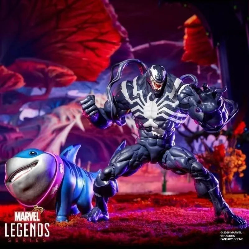 【Pre Sale】Original Hasbro Marvel Legends Series VENOM / JEFF THE LAND SHARK Action Toys Figure Model Ornaments