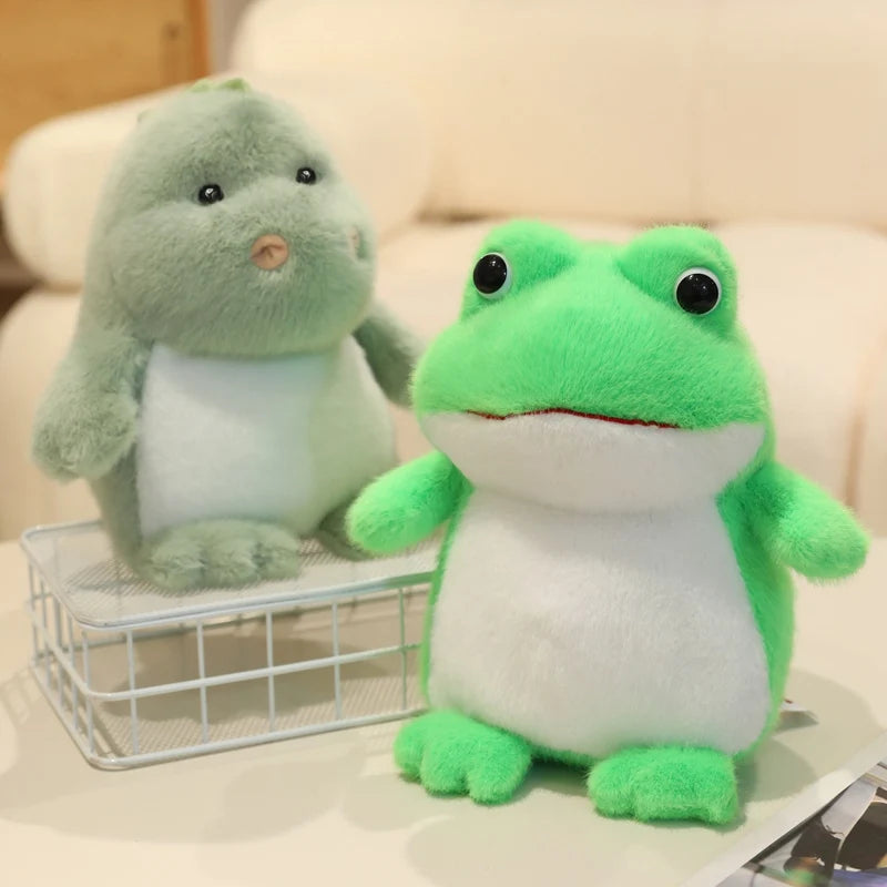 22CM Kawaii Cartoon Forest Animal Koala Hippopotamus Monkey Stuffed Animal Plush Toy Children's Raccoon Fox Handmade Doll Gift