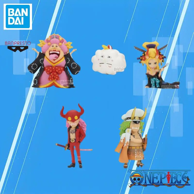 Special OfferBANDAI BANPRESTO ONE PIECE Wano Country Animation peripherals Mol Garage Kit Ornaments boys favorite gift Collectib
