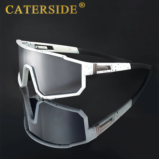 CATERSIDE Men's Protective Glasses Polarized Skiing Glasses Windproof Frame Sunglasses Women's Travel Eyewear Drop Shipping