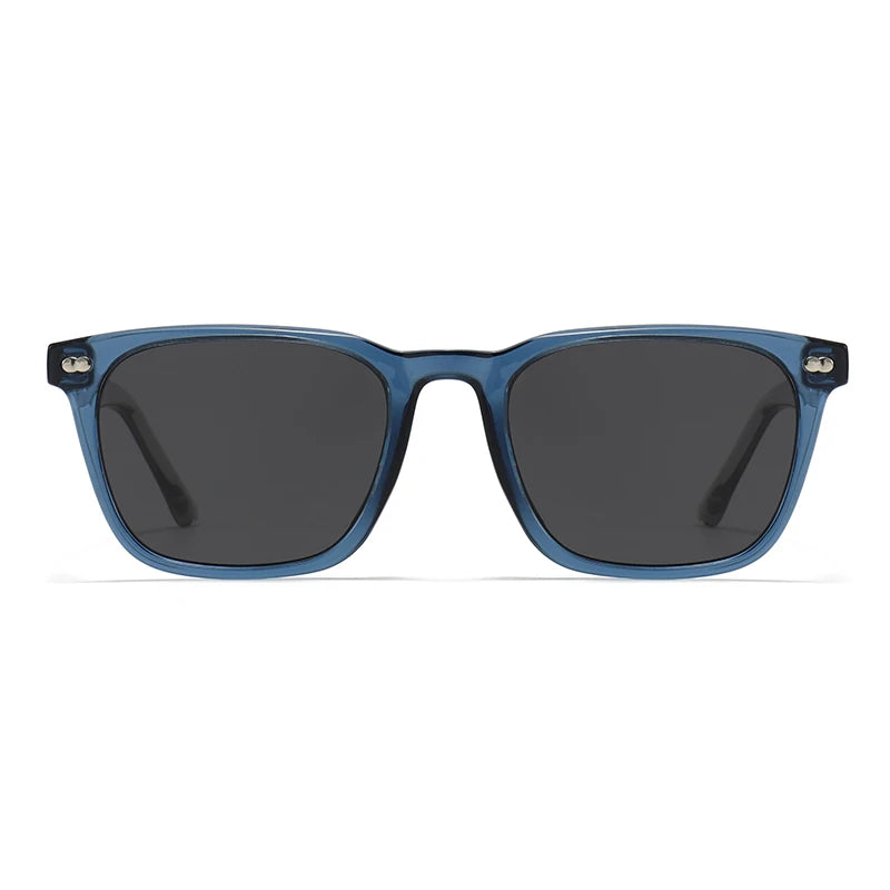 JNPCXI New Vintage Polarized Rivets Polygon Square Leopard Women Sunglasses Fashion Men Shades UV400
