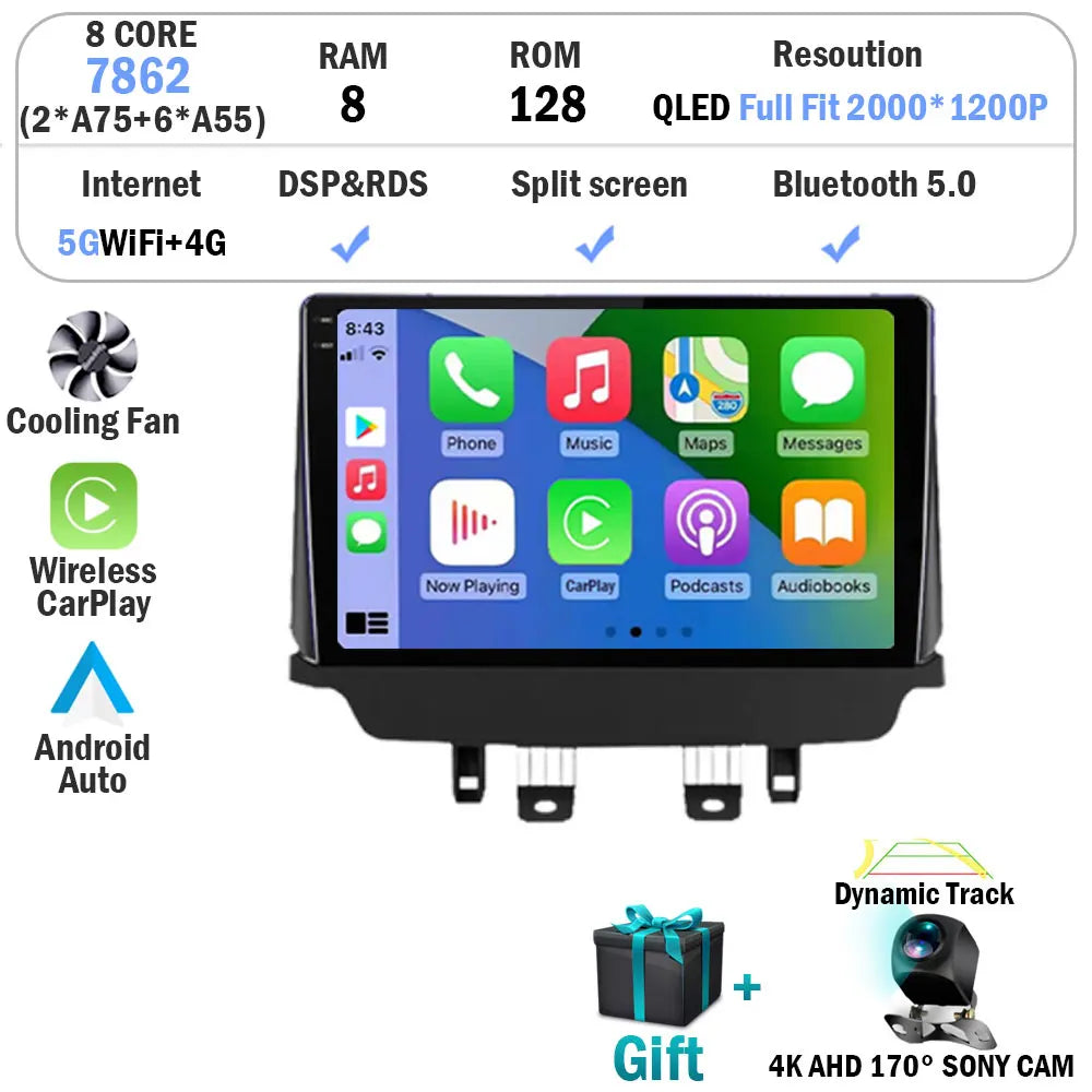 Android 16 Auto Radio For Mazda CX-3 CX3 Mazda 2 DK 2014 - 2021 Carplay Stereo Car Multimedia Player GPS Navigation 2din WIFI+4G
