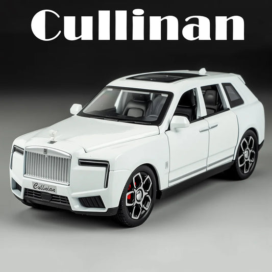 1:32 Rolls-Royce Cullinan Dawn Model Toy Diecast Alloy Car Sound Light Pull Back Doors Opened Miniature Cars Simulation Ornament