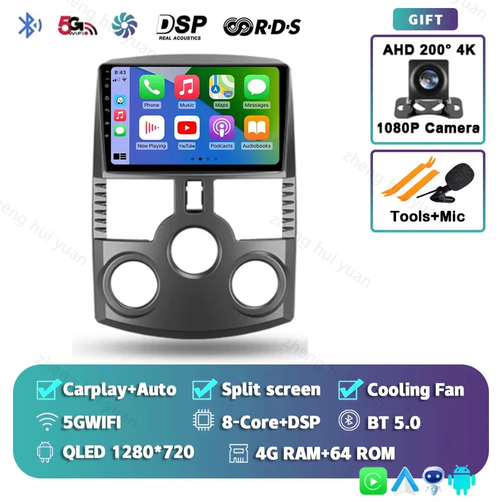 Android 15 For Toyota Rush J200 1 2006 - 2018 2K QLED Android Car Radio Multimedia Video Player GPS stereo CarPlay Head Unit 4G