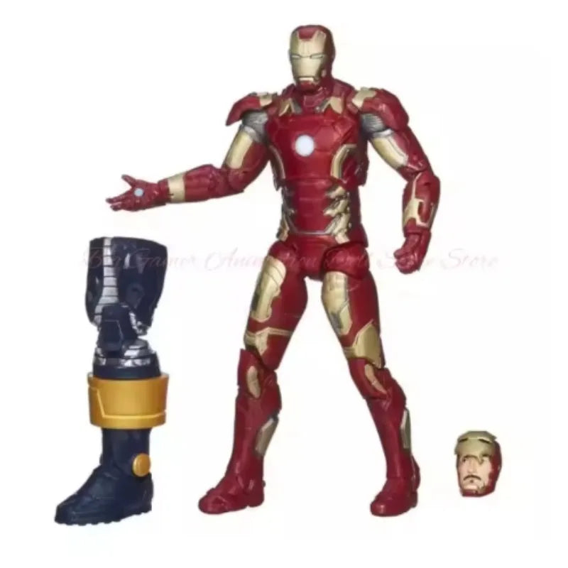 Original Hasbro Marvel Legends Series Iron Man MK43 Anime Figure Toy Collection Model