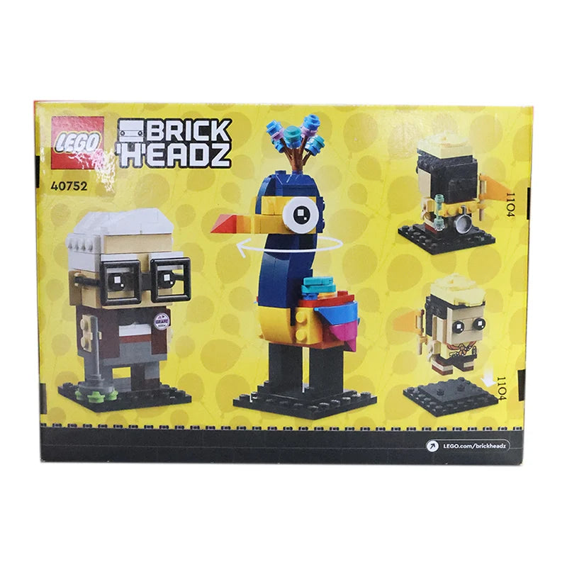 LEGO Fangtouzi Series 40752 Carl, Xiao Luo, and Kevin Puzzle Block Children Toys