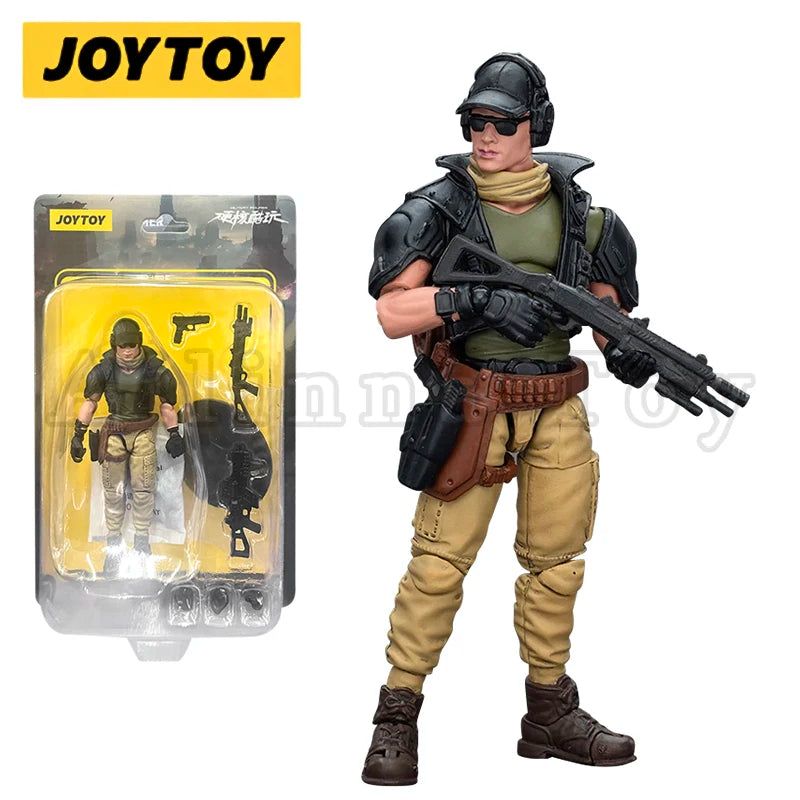 JOYTOY 1/18 3.75 Action Figures Military Armed Force Assault Vanguard Model