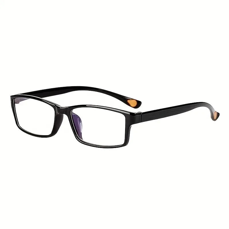 Retro 100-400  Adjustable Glasses for Middle-Aged and Elderly Men and Women, Durable PC Material, Comfortable Decorative Glasses